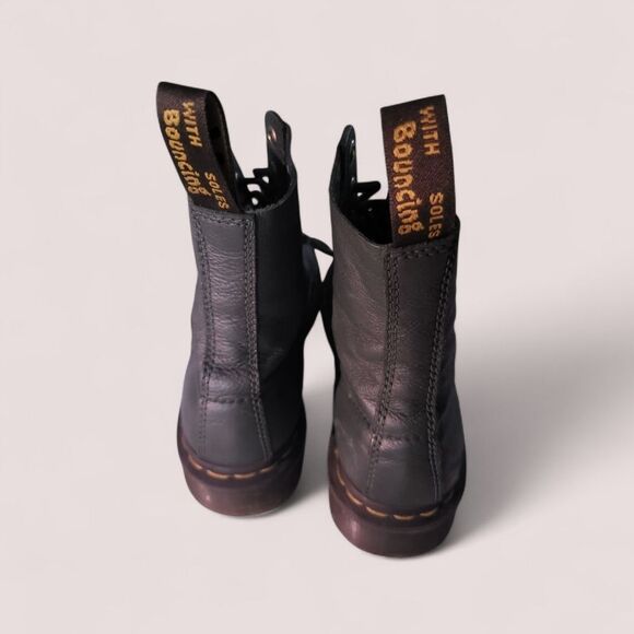 Dr. Martens 1460 Pascal Green Lace-up Boots, Women's Size 6 - Picture 2 of 5